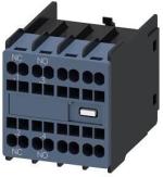 ARDEBO.de Siemens 3RH2911-2HA20 Hilfsschalter, frontseitig, 2 S, .3/.4, .3/.4, --/--, --/--, Strombahn: 1 S, 1 S, --, --, Federzuganschluss
