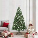ARDEBO.de - Künstlicher Weihnachtsbaum mit 300 LEDs mit Ständer Grün 180 cm