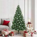 Künstlicher Weihnachtsbaum mit 300 LEDs mit Ständer Grün 180 cm