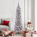 ARDEBO.de - Künstlicher Weihnachtsbaum mit 300 LEDs Grün und Weiß 180 cm