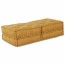 ARDEBO.de - Modulares Sofa 2 pcs Gelb 70 x 70 x 36 cm Stoff