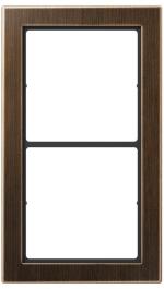 ARDEBO.de Rahmen, messing antik, FD Design, Jung FDME2982AT