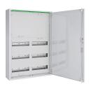 ARDEBO.de ABN Feldverteiler, AP, Tiefe 160mm, mit Volltür, 2x3-reihig (ABNRM205K02)