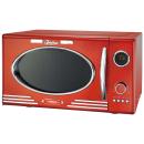 ARDEBO.de - Elektronischer Mikrowellengrill 23L 800W Metallic Rot