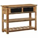 ARDEBO.de - Konsolentisch 100x35x75 cm Massivholz Mango