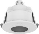 ARDEBO.de Hanwha Vision Deckenhalterung für Überwachungskameras QNV-C8013R und QNV-C8023R, signalweiß (SHD-1200FW)