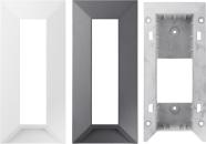 ARDEBO.de Hanwha Vision Unterputzmontage mit Abdeckung für Kameras, polycarbonat, aluminium (SHS-165F)