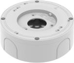 ARDEBO.de Hanwha Vision Montagebox für Überwachungskameras QNV/ANV/ANO/ANE/LNV, Aluminium, weiß (SBV-A14B)