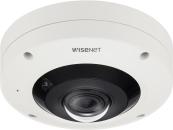 ARDEBO.de Hanwha Vision 12MP IR Fisheye-Kamera, 1,08mm Festbrennweitenobjektiv, WDR 120dB, IR 10m, IP66, IK10, weiß (XNF-9010RVM)