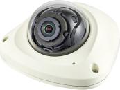 ARDEBO.de Hanwha Vision 2M Mobile vandalismusgeschützte Netzwerk-Flachkamera, Bewegungserkennung, Max. 2 Megapixel (1920 x 1080) Auflösung, weiß (XNV-6012M)