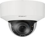ARDEBO.de Hanwha Vision 2MP AI IR Vandalen-Dome-Kamera, 2,8-12mm (4,3x) motorisiertes Gleitsichtobjektiv, IR 40m, Tag & Nacht, extremeWDR (150 dB), IP66/IP67, IK10, weiß (XNV-C6083R)