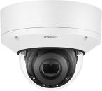 ARDEBO.de Hanwha Vision 2MP Netzwerk-IR- und PoE-Extender Dome-Kamera, 2,8-12mm (4,3x) motorisierte Gleitsichtvarifokalisierung, IR 50m, Tag & Nacht, WDR (150dB), IP52, IK10, PoE, weiß (XND-6081REV)