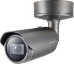 ARDEBO.de Hanwha Vision 4K-Netzwerk-IR-Bullet-Kamera, 2,8-8,4mm (3x) motorisiertes Gleitsichtvarifokalobjektiv, IR 40m, Tag & Nacht (ICR), extremer WDR, IP66/IP67, IK10, dunkelgrau (XNO-9082R)