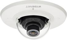 ARDEBO.de Hanwha Vision 5M Netzwerk-Dome-Kamera, Eingebautes 3,7-mm-Festobjektiv, Nebelerkennung, Bewegungserkennung, weiß (XND-8020F)