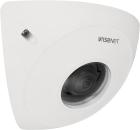 ARDEBO.de Hanwha Vision 5MP Anti-Ligatur-Kamera für Eckmontage, 2,3mm, Tag & Nacht, WDR (120dB), IP66, IP6K9K, IK10, PoE, weiß (TNV-8011C)