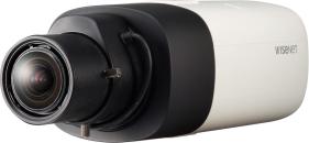 ARDEBO.de Hanwha Vision 5MP-Netzwerkkamera, Tag & Nacht, WDR (max. 120 dB), PoE, weiß/schwarz (XNB-8000)