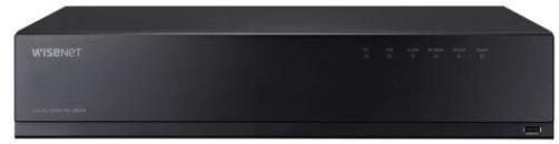 ARDEBO.de Hanwha Vision Wisenet HD+, Recording-Analog, 4TB HDD, 16CH Pentabrid DVR, 3840x2160 Pixel, schwarz (HRX-1635-4TB-S)
