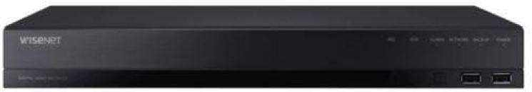 ARDEBO.de Hanwha Vision Wisenet HD+, Recording-Analog, 4TB HDD, 16CH Pentabrid DVR, 3840x2160 Pixel, schwarz (HRX-1634-4TB-S)