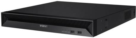 ARDEBO.de Hanwha Vision XRN-815S-4TB-S Netzwerkrekorder, 8CH 12MP 100Mbps 2 Bay PoE NVR - 4TB HDD
