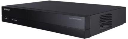 ARDEBO.de Hanwha Vision Wisenet HD+, Recording-Analog, 6TB HDD, 4CH Pentabrid DVR, schwarz (HRX-434-6TB-S)