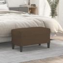 ARDEBO.de - Sitzbank Braun 70x35x41 cm Stoff