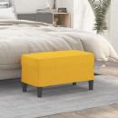 ARDEBO.de - Sitzbank Hellgelb 70x35x41 cm Stoff