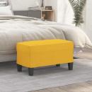 ARDEBO.de - Sitzbank Hellgelb 70x35x41 cm Stoff