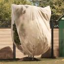 ARDEBO.de - Frostschutzpflanzenfleeceabdeckungen 3 pcs Beige 2,4 x 2 m
