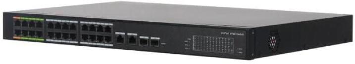 ARDEBO.de Burg Guard BWnet-12632 Gigabit,24-Port PoE Switch,max.300W af/at, 24x10/100Mbps Ethernet, 2xGigabit combo ports ( 586030 )