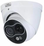 ARDEBO.de Burg Guard BWWC-442REIF-G2 Hybride IP Wärmebildkamera mit AI Videoanalyse in BallEye Format, inkl. IR Scheinwerfer, weiß (504332)