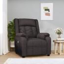 ARDEBO.de - Relaxsessel Elektrisch Dunkelbraun Stoff