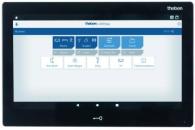 ARDEBO.de Theben LUXORliving CP10 BK Steuerzentrale für LUXORliving und Innenstation für Video-/Sprechanlagen, Farbdisplay mit Touchscreen, anthrazit 4809001