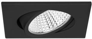 ARDEBO.de Brumberg KERBY-S LED-Einbaustrahler 350mA, 12W, 1280 lm, 4000K, eckig, schwenkbar, schwarz (12396084)