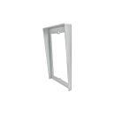 ARDEBO.de Comelit UT9181 Regendach für Türstation Ultra Unterputz, 1 Modul, 132x141x32 mm, grau