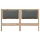 Kopfteil Sonstiges Braun 150 cm Massivholz Kiefer