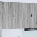 ARDEBO.de - Küchenhängeschrank Graues Sonoma 50 x 31 x 100 cm Holzwerkstoff