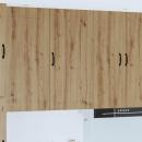 ARDEBO.de - Küchenhängeschrank Artisan-Eiche 50 x 31 x 100 cm Holzwerkstoff