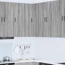 ARDEBO.de - Küchenhängeschrank Graues Sonoma 57 x 57 x 100 cm Holzwerkstoff