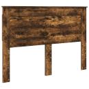 Kopfteil mit Kopfteil Geräucherte Eiche 160 cm Holzwerkstoff