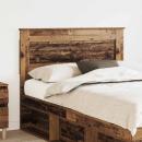 ARDEBO.de - Kopfteil mit Kopfteil Altholz 120 cm Holzwerkstoff