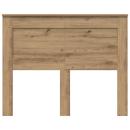 Kopfteil mit Kopfteil Artisan-Eiche 120 cm Holzwerkstoff