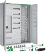 ABN ABNRS307Z0171 Zählerschrank 3Pkt 1 Zählerfeld, 1 Verteilerfeld, 1APZ, HLAK/Kanal/Media, LexCom, IP44, SKII, 5-polig, 800x1100x210mm