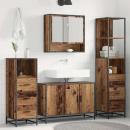 ARDEBO.de - Badezimmermöbel Set 4 pcs Altholz 90 x 33 x 60 cm Holzwerkstoff