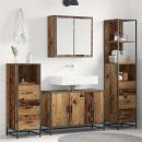 ARDEBO.de - Badezimmermöbel Set 4 pcs Altholz 90 x 33 x 60 cm Holzwerkstoff