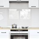 ARDEBO.de - Küchenrückwand Transparent 80 x 60 x 0.8 cm Gehärtetes Glas
