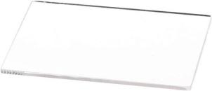 ARDEBO.de Glasscheibe, 103x58mm, obere BO-Beleuchtung, (