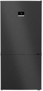 ARDEBO.de Bosch KGP86AXB0N Serie 8 Stand Kühl-Gefrierkombination, 86 cm breit, 621 L, Twin No Frost, VitaFresh plus, Urlaubsschaltung, Kindersicherung, Gebürsteter schwarzer Stahl Anti Fingerprint