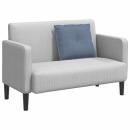 Rücken Kissen Blau 60 x 50 cm Cordstoff