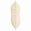 Rücken Kissen Creme 80 x 50 cm Cordstoff