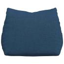 Rücken Kissen Blau 45 x 20 x 35 cm Stoff